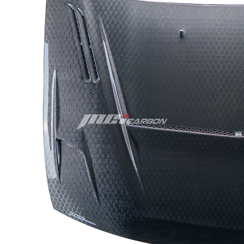 KAP MESIN PAJERO 08 HEXAGONAL 2 kap mesin carbon pajero