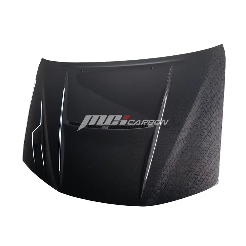 VNT HOOD MONZA HEXAGONAL 01 Kap Mesin Carbon Fortuner VNT