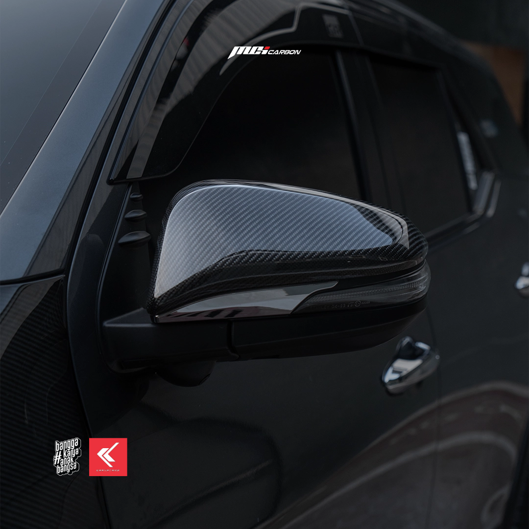 VRZ_GD_Revo – Cove Sp – Terpasang Twill cover spion hilux