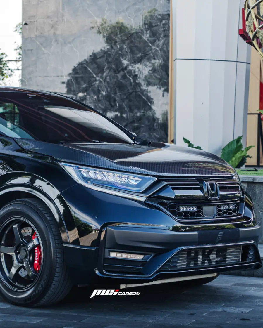 Kap mesin karbon untuk honda CRV turbo